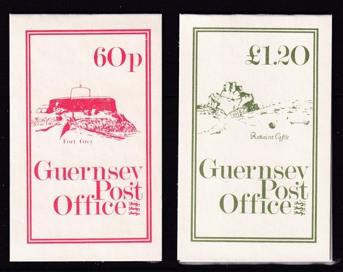 Guernsey 1981 stamp booklets - stamp,