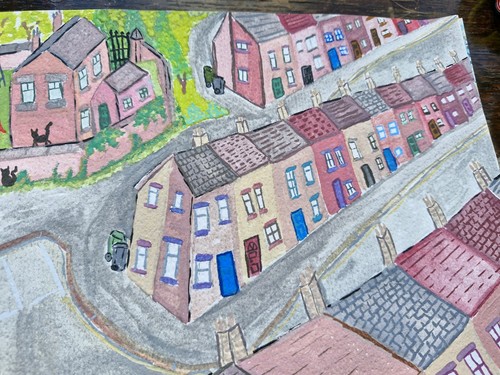 Original watercolour painting - original,