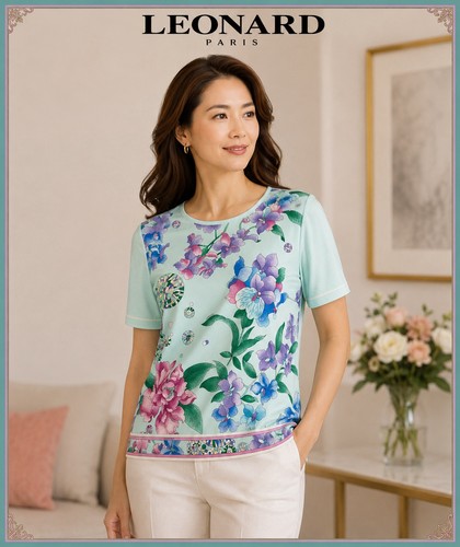 Leonard fashion blue floral - fashion,