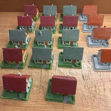 N Gauge Scale Model Railway Buildings Cottage Houses bundle