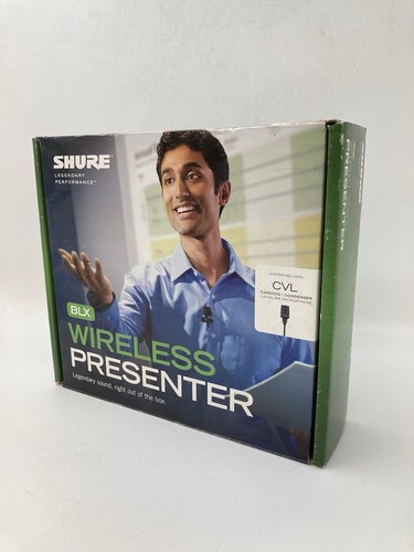 Shure wireless system with - pg,