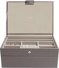 Stackers Mink Classic Jewellery Box, Set of 2