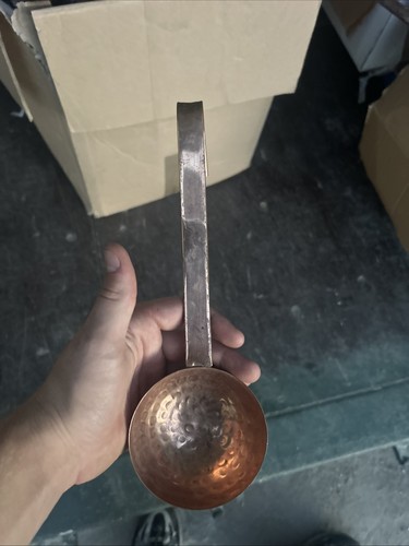 Vintage hand hammered copper - hand,