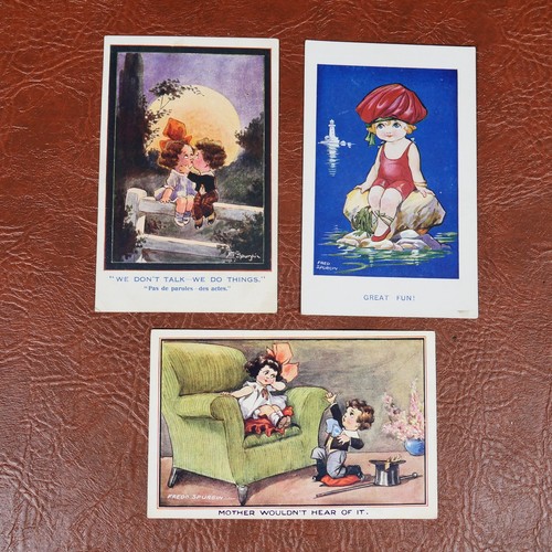 Postcard bundle fred spurgin - postcard,