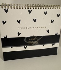 Weekly Planner Hearts &