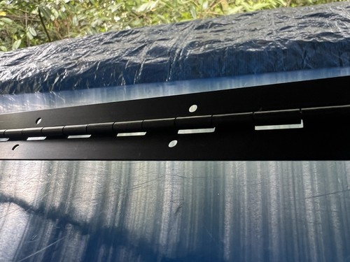 Black anodised aluminium