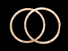 DFP MAPLE DRUM HOOPS 14/10 LUG