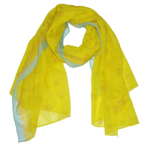Shawl scarf paisley chiffon - shawl,