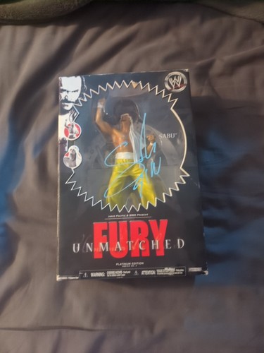 Sabu signed autograph wwe - signed,