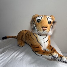 Vintage Metro Soft Toys Tiger