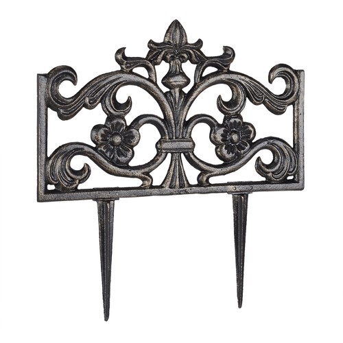Cast iron garden - , fence