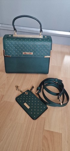 Dune green studded faux - green,