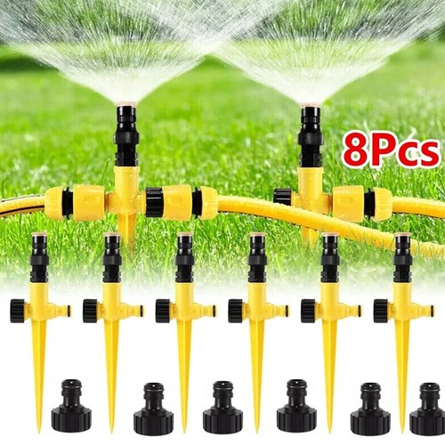 8pcs 360 water sprinkler - 360°,