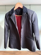 Shires Equestrian/Horse Riding Black Show Jacket Size UK 32