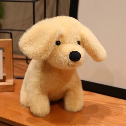 Golden retriever dog plush - golden,
