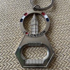 Vintage Keychain London Bottle