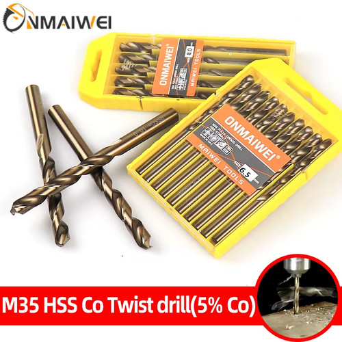 13mm hss m35 cobalt twist - m35,