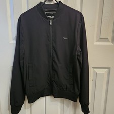 883 Police Men’s Black Bomber Jacket – Casual Zip Jacket