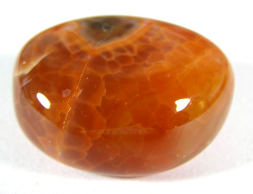 Fire agate tumblestone - fire,