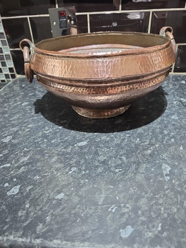 Vintage hammered copper - vintage,