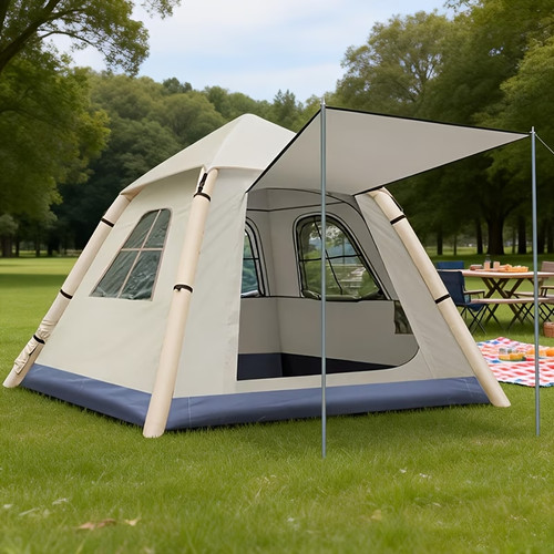 Inflatable camping tent blow - inflatable,