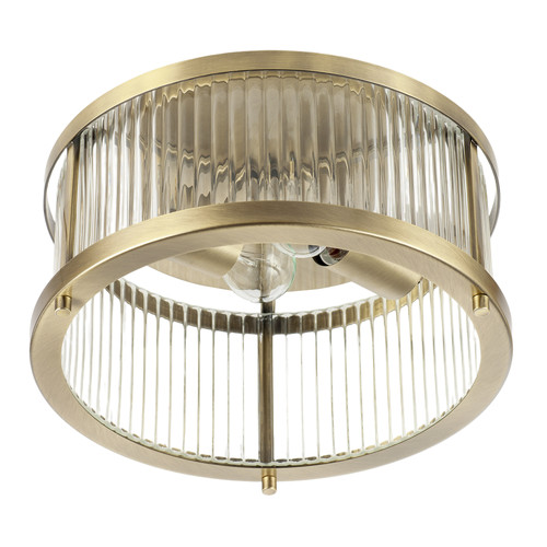 Sleek matte antique brass - matte,
