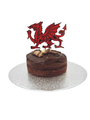Welsh dragon cake - dragon,