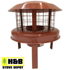 6" TERRACOTTA CHIMNEY POT