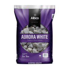 Stone Chippings Aurora White
