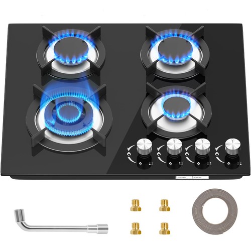 Gas hob burners built in - hob,