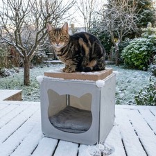 Cat house waterproof winter - cat,