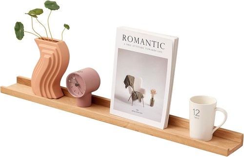 Oak floating shelf wall - oak, shelf,