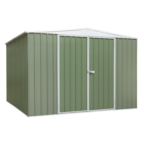 Galvanised steel shed storage - galvanised,