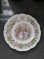Royal Doulton Bramley Hedge Plate  1982 Summer, 21 cm