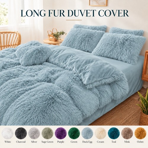 Fluffy long faux - faux, duvet