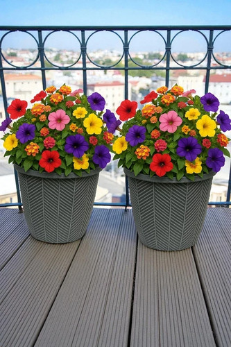 2pc round plastic - 2pc, silver
