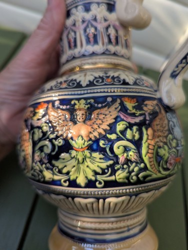 Vintage pitcher jug german - vintage,