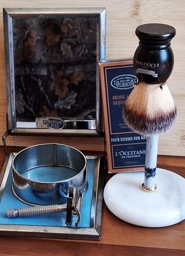 Vintage shaving mirror - mirror, |