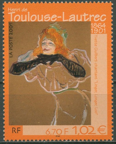 France 2001 art painting henri - 2001,