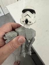 Star Wars Stormtrooper AT-AT Walker Wind-Up Bobble-Head Toy from McDonalds 2008