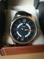 LA BANUS DATE VIEW WATCH, GOLD