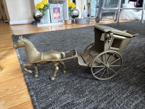 Vintage 1980s brass - , horse