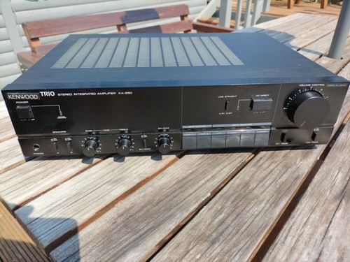 Trio kenwood ka550 integrated - trio-kenwood,