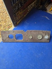 VINTAGE CAR SMITHS SPEEDO OIL PRESSURE GAUGE WITH DASHBOARD 1930's MORRIS ALVIS