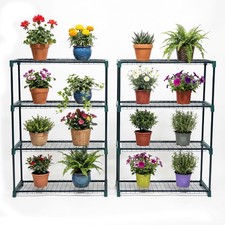 4 Tier Garden Greenhouse Steel