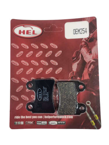 Hel rear brake pads for - pads,