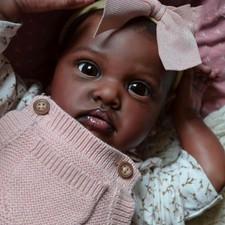 24" Realistic African Girl