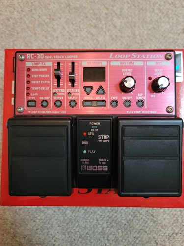 Boss dual track looper - rc-30,