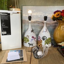 Habitat Concetta Pair Of Lamps