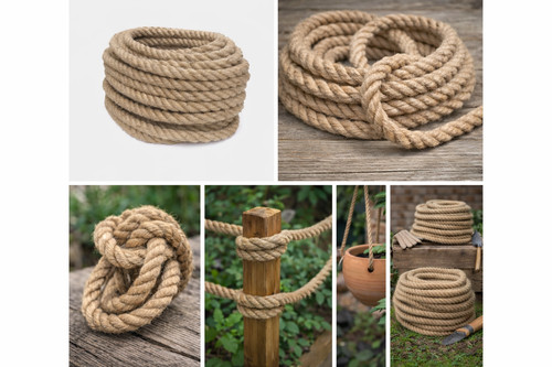 24mm natural jute rope 5 - 24mm,
